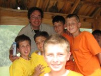 Petitjean and children from Glavaticevo!.jpg